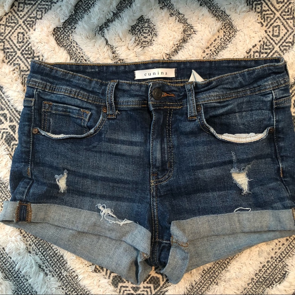 women’s denim shorts